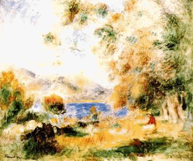 Pierre Renoir Environs de Cagnes china oil painting image